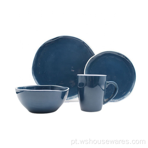 Conjunto de Louça de Luxo Glazes de Luxo Glaze